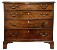 George III mahogany chest