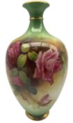 Early 20th century Royal Worcester vase by Walter H. Austin