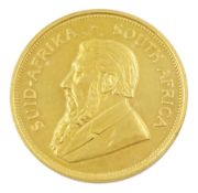 South Africa 1974 gold one ounce Krugerrand coin