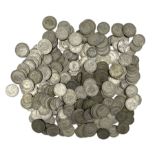 Approximately 2700 grams of Great British pre 1947 silver coins