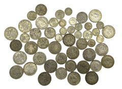 Approximately 470 grams of pre 1947 Great British silver coins