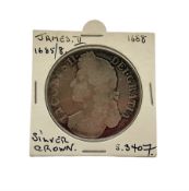 James II 1688 crown coin