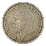 King George V 1927 wreath crown coin