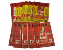 Hitler's 'Mein Kampf' complete in 18 weekly parts published Hutchinson & Co