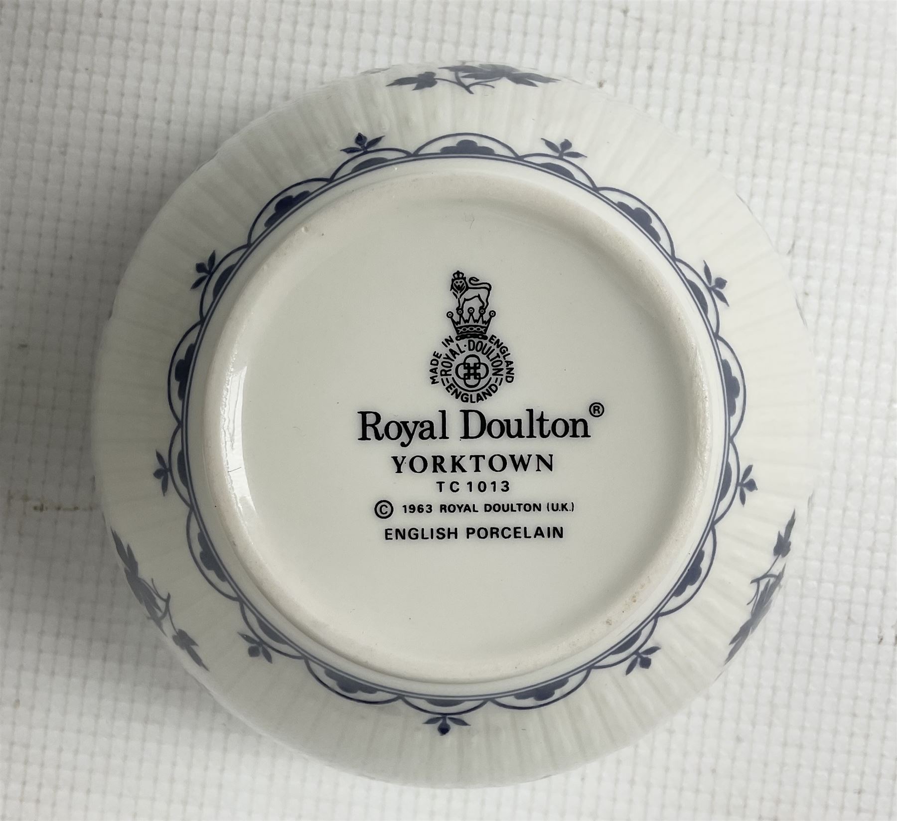 Royal Doulton 'YorkTown' dinner service for six including dinner plates - Image 3 of 3