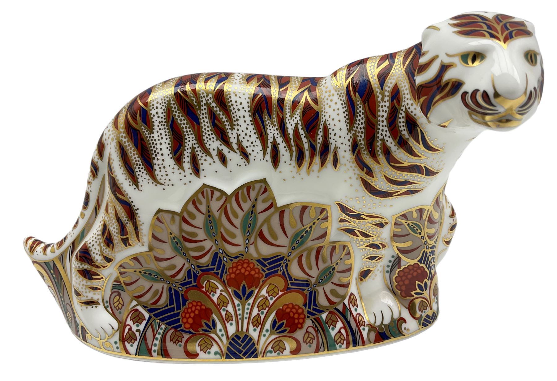 Royal Crown Derby 'Bengal Tiger' paperweight