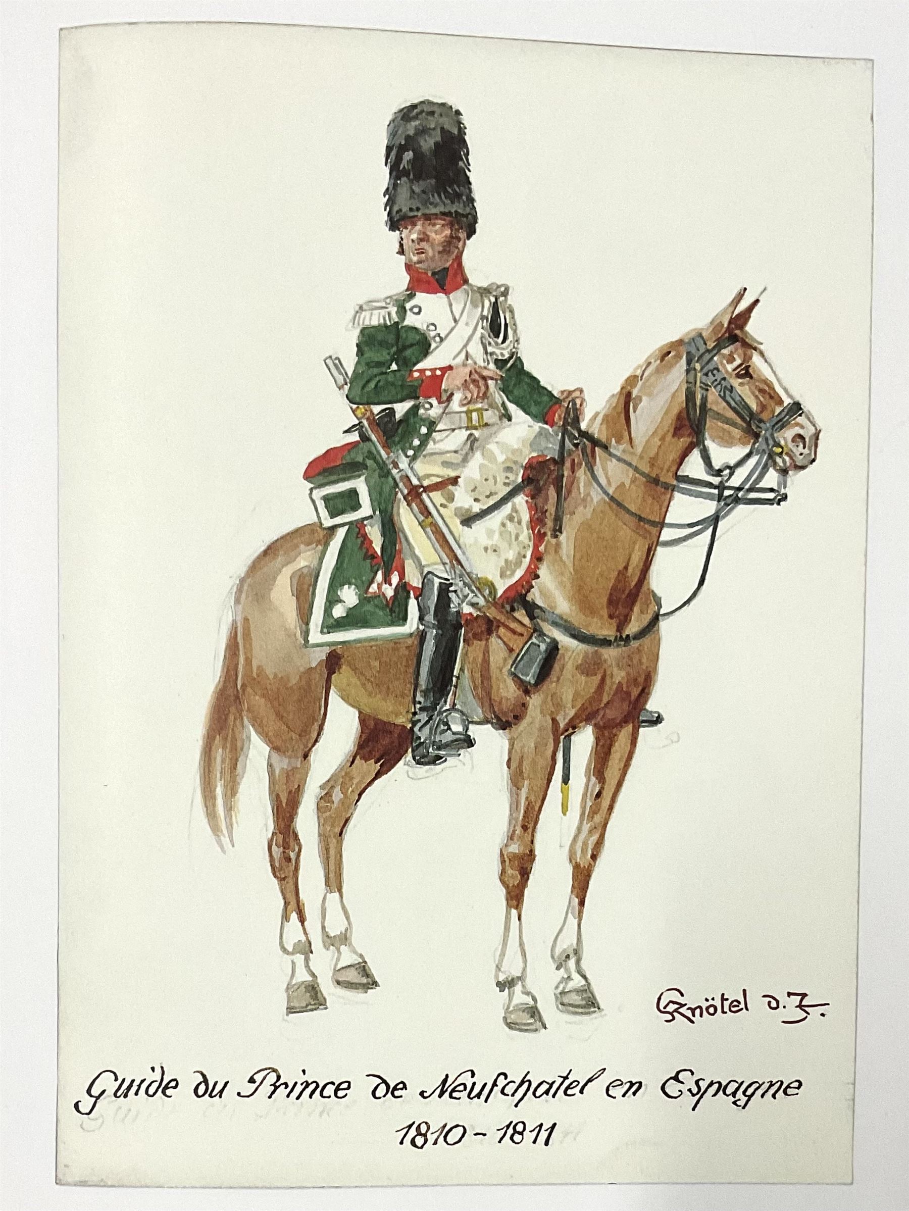 John R Elting: 'Napoleonic Uniforms' - Image 5 of 5