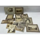 Collection of late 19th/20th century photographs of leper settlements in Madagascar