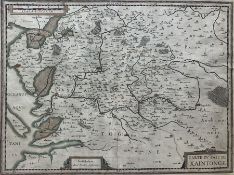 Jodocus Hondius (Dutch/Flemish 1594-1629) & Hendrik Hondius (Dutch/Flemish 1597-1651): Carte du Pais