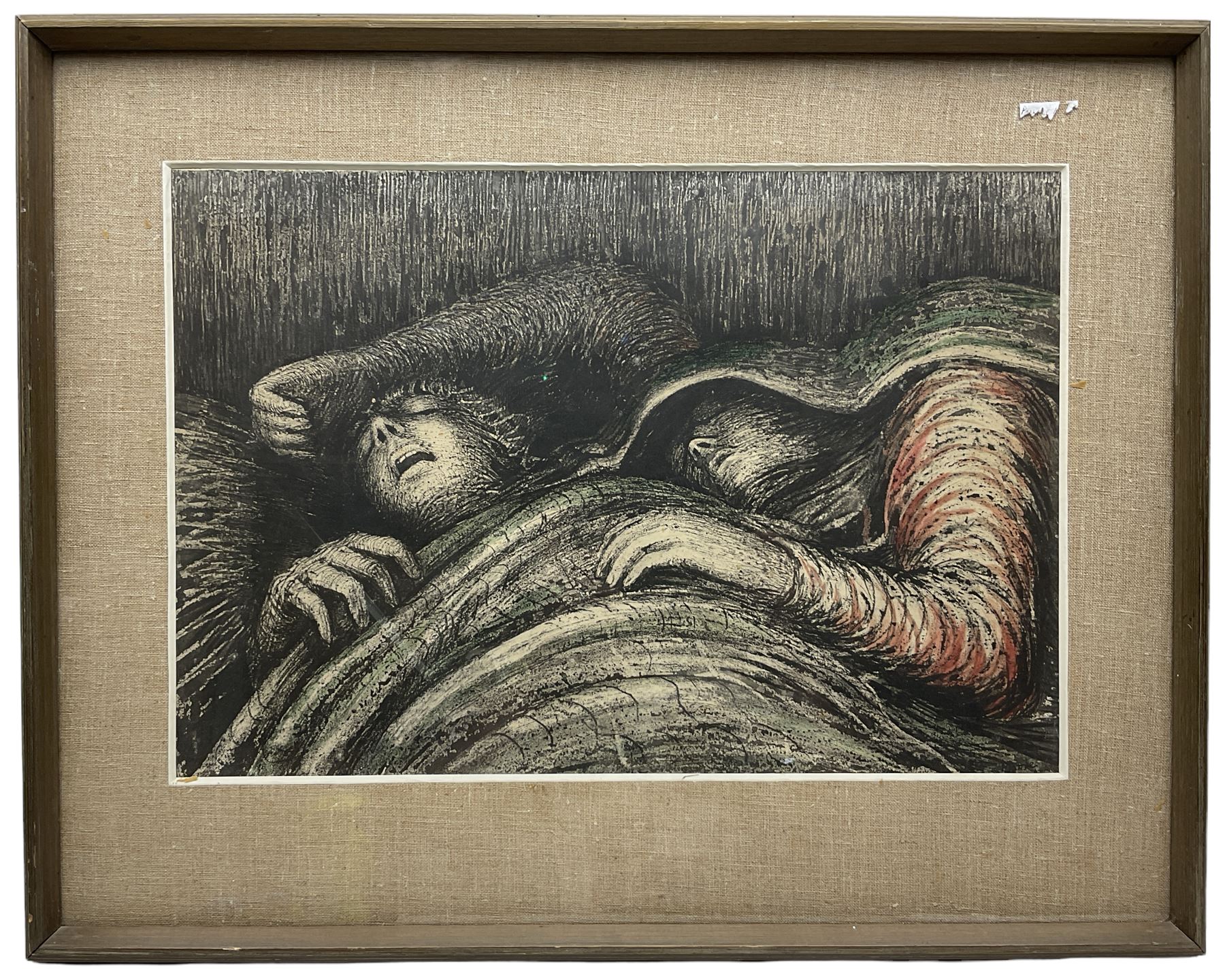 Henry Moore (British 1898-1986): 'Pink and Green Sleepers' - Image 2 of 2