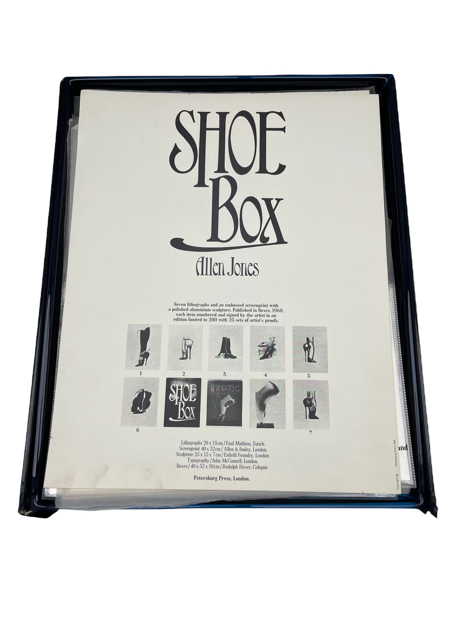 Allen Jones (British 1937-): Shoe Box - Image 2 of 17