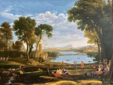 After Claude Lorrain (French 1600-1682): 'The Marriage of Isaac and Rebekah'