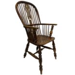 Early 19th century Windsor armchair