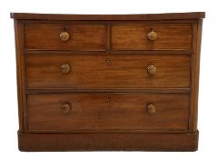 19th century mahogany chest of drawers