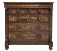 Victorian mahogany chest