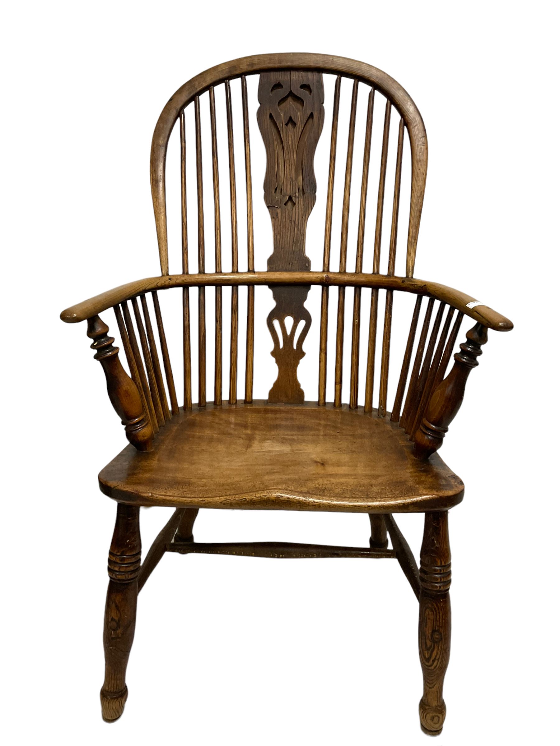 Early 19th century Windsor armchair - Image 5 of 5