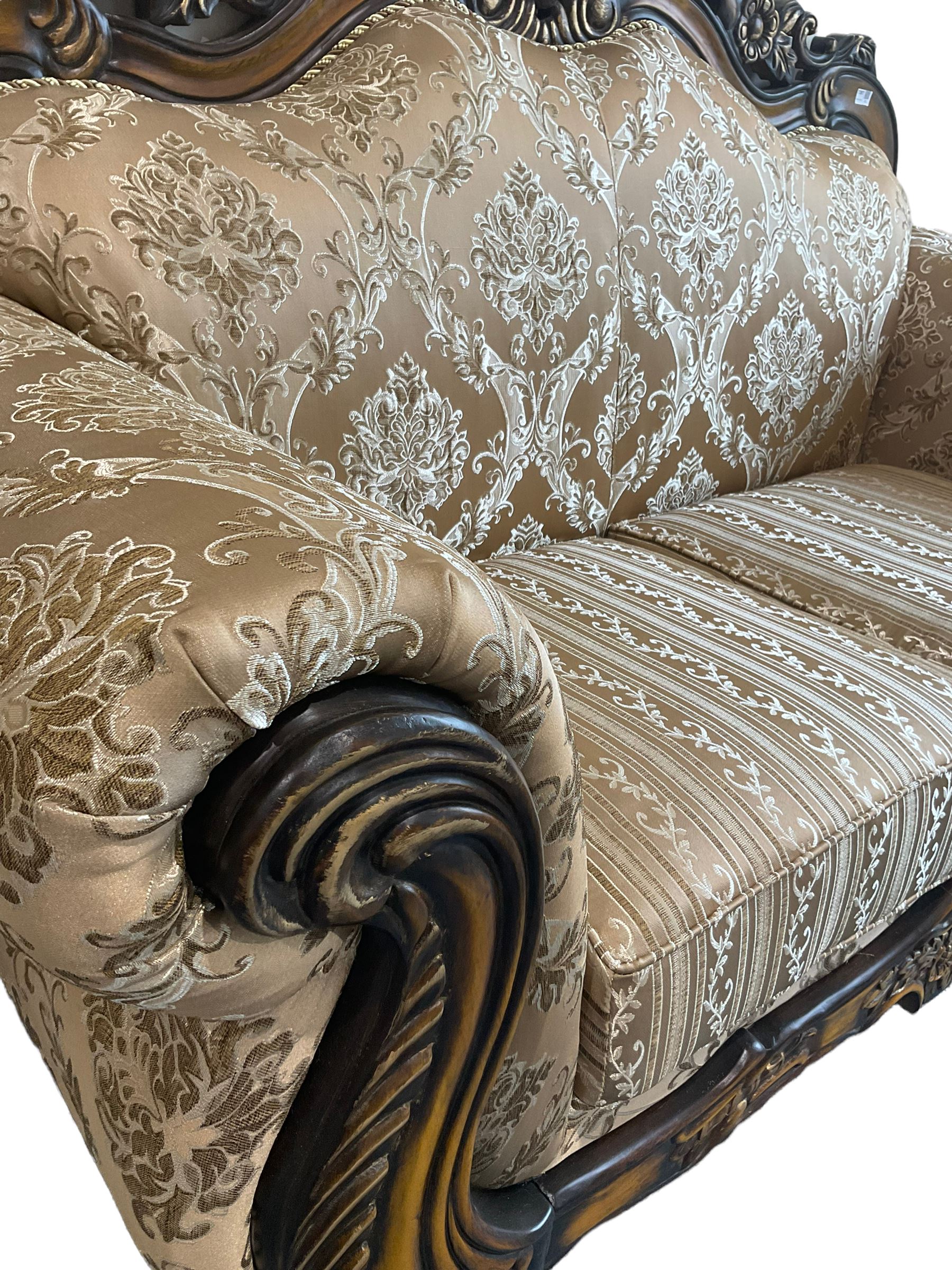 Italian Baroque design two seat sofa - Image 3 of 3