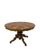 Mid-20th century circular breakfast table