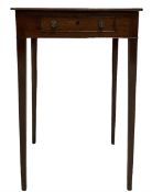 19th century mahogany side table