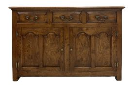 20th century oak sideboard