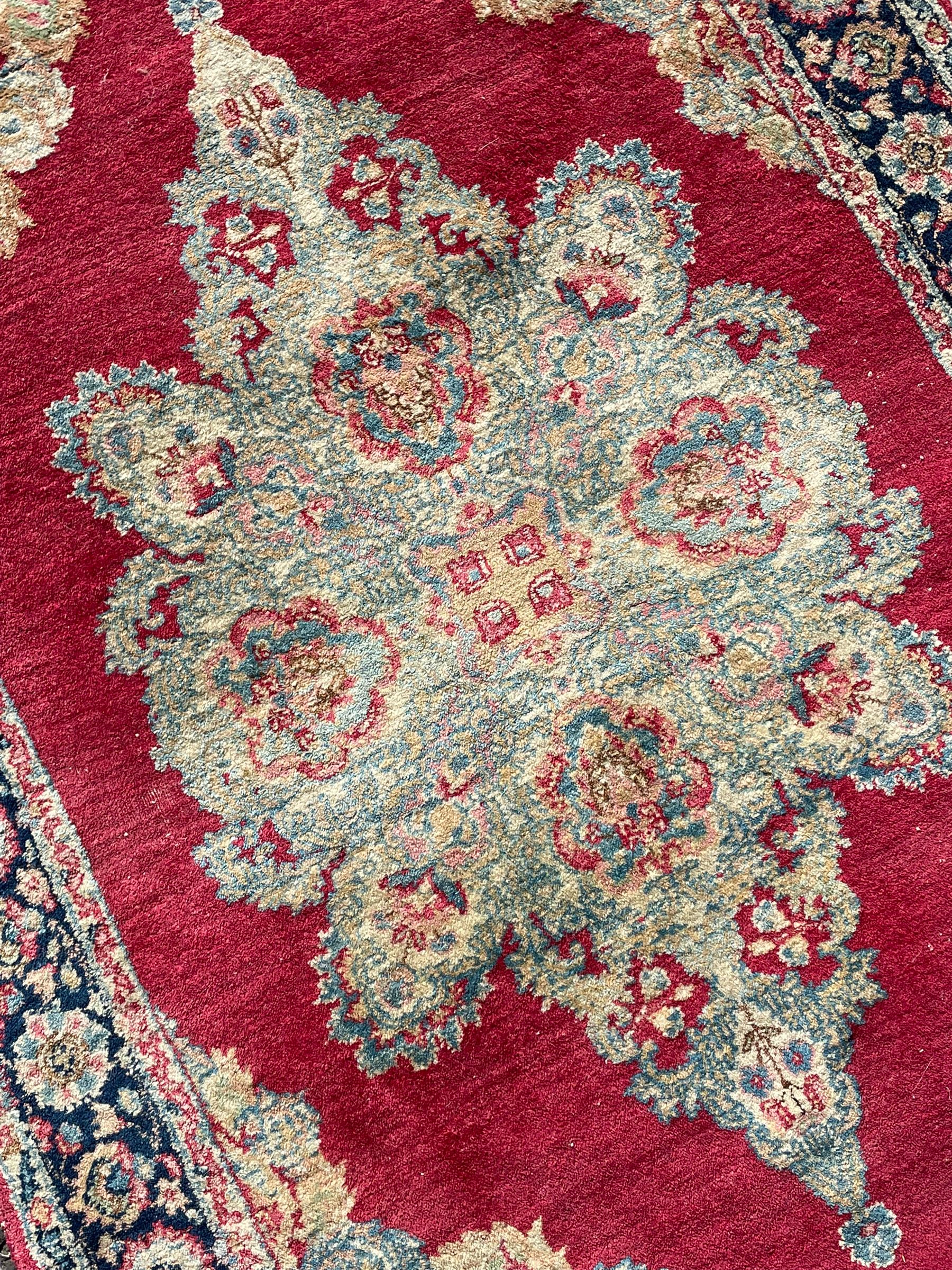 Small Persian red ground rug - Image 4 of 6