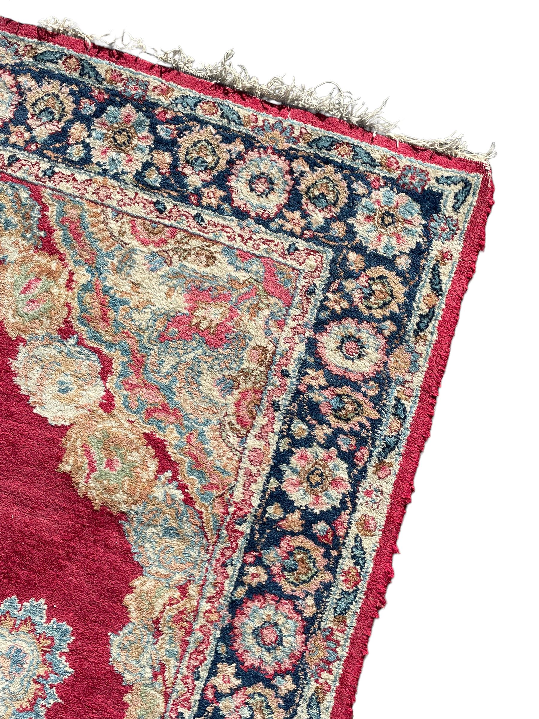 Small Persian red ground rug - Image 2 of 6