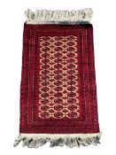 Persian Tekke Bokhara red ground rug