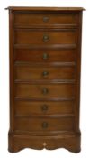 Bridget Forrester - mahogany chest of drawers