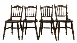 Ibex - set four dining chairs