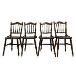 Ibex - set four dining chairs