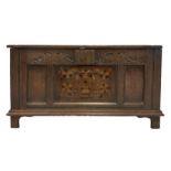 19th century oak coffer