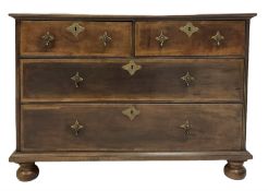 20th century mahogany chest of drawers