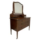 Early 20th century mahogany dressing chest