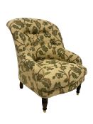 Parker Knoll - tub chair upholstered in beige