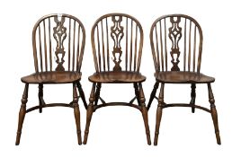 Set three dining chairs