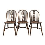 Set three dining chairs