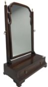 Georgian design mahogany swing mirror