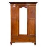 Early 20th century mahogany wardrobe