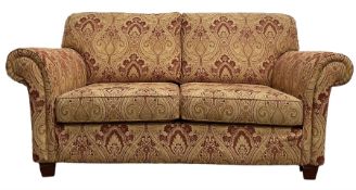 Multi-York - traditional shape two seat sofa