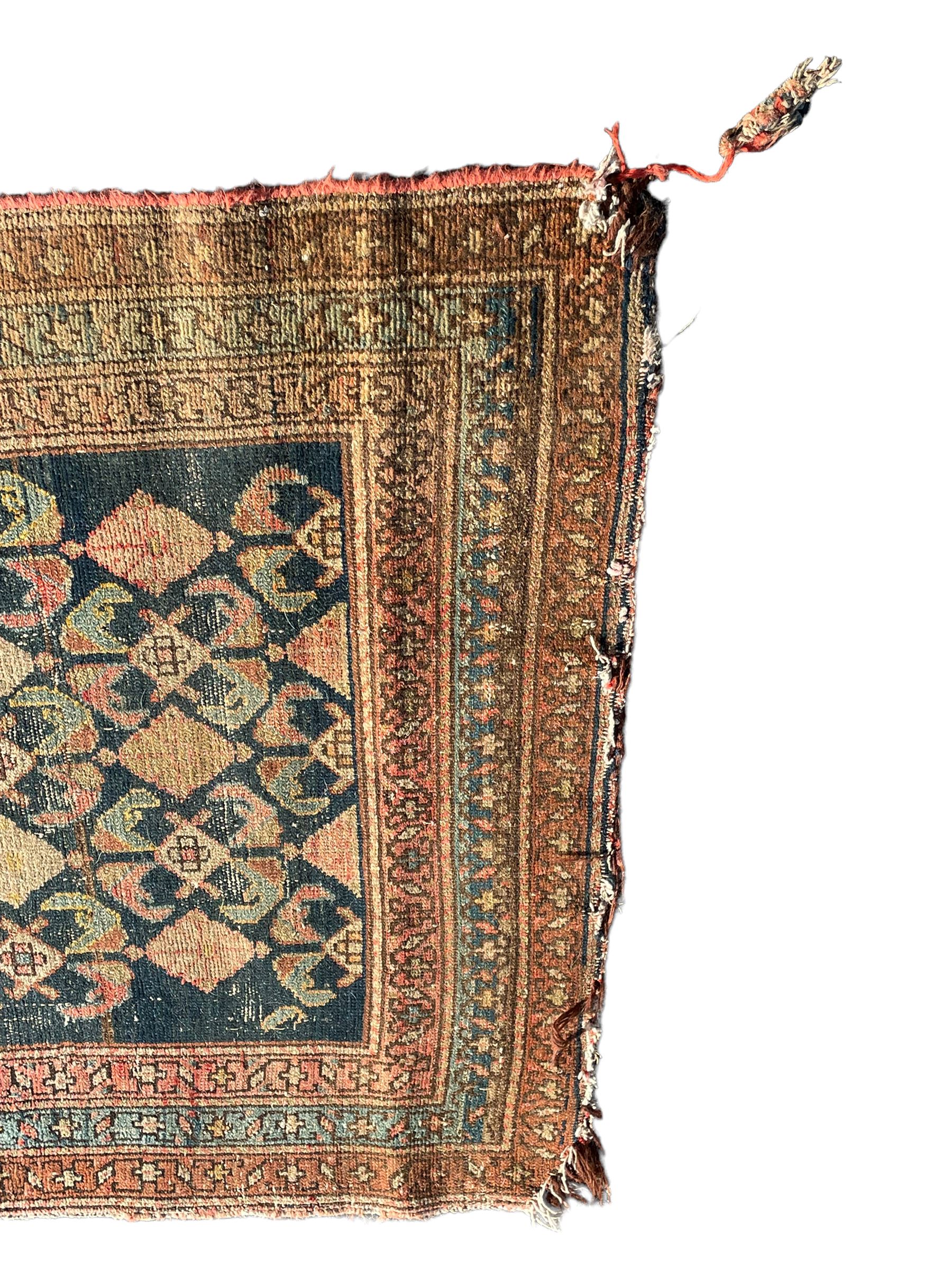 Early 20th century old Persian Hamadan runner - Bild 7 aus 9