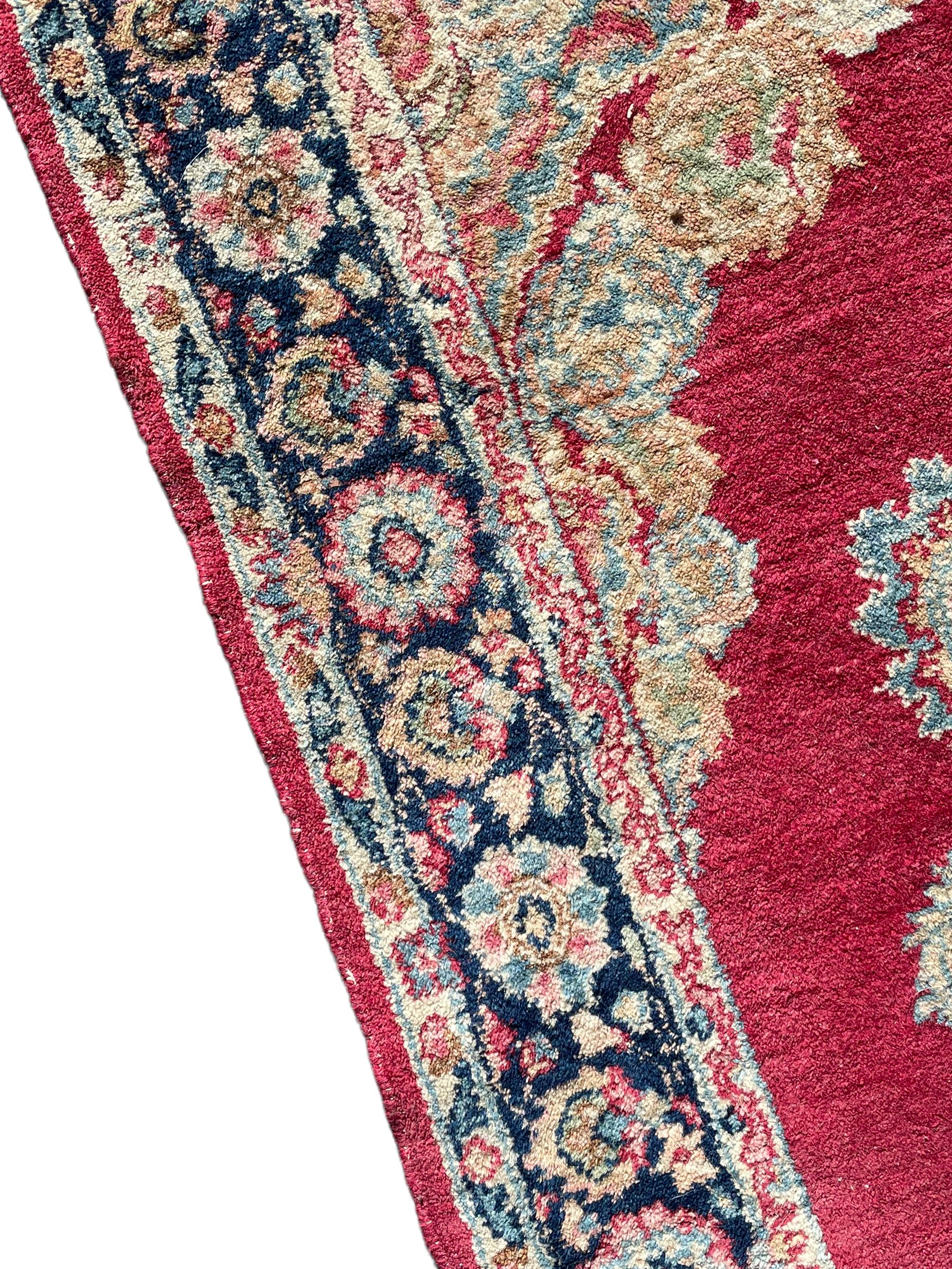 Small Persian red ground rug - Image 3 of 6