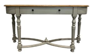 Contemporary console table