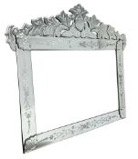 Venetian style wall mirror