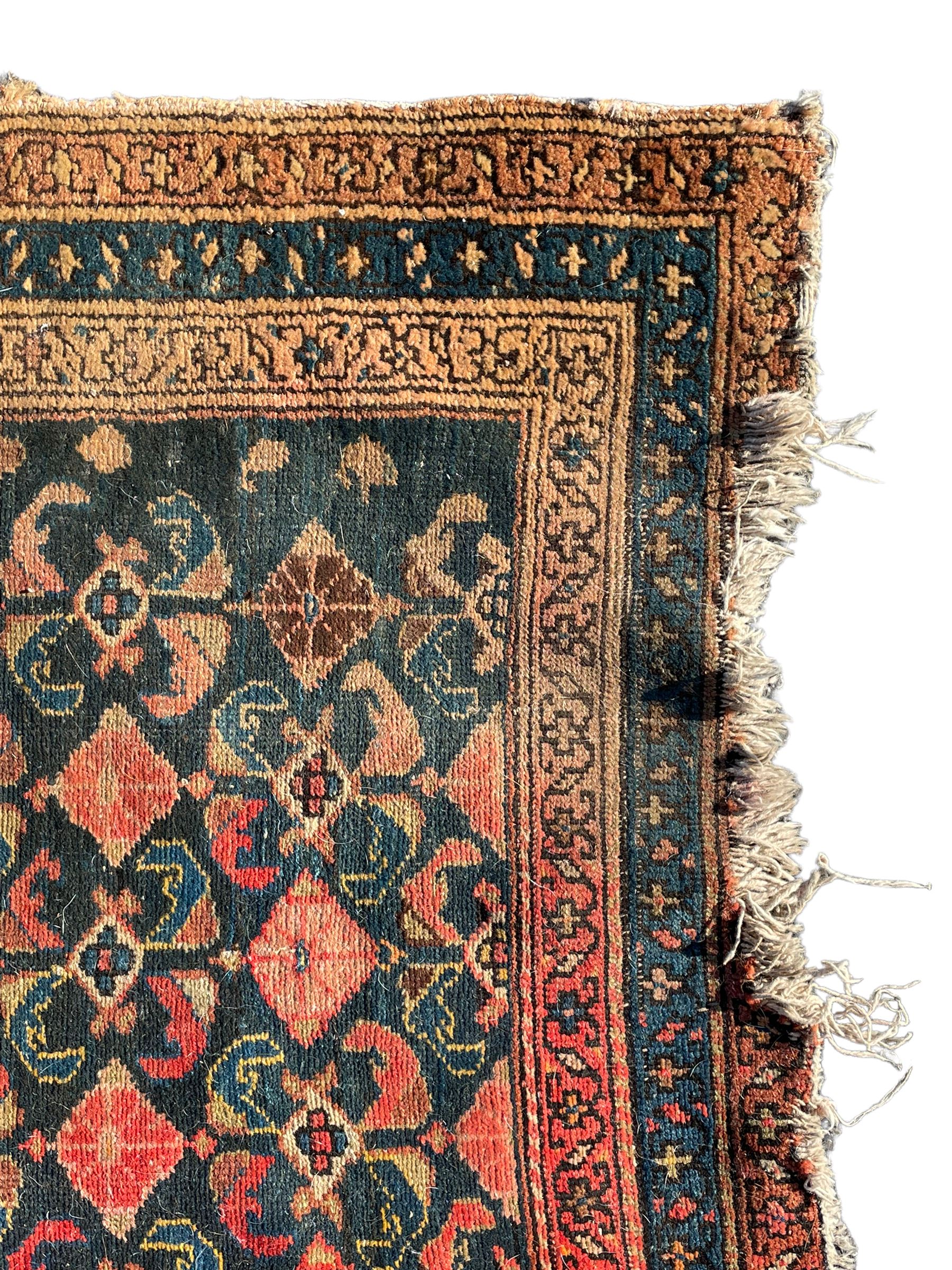 Early 20th century old Persian Hamadan runner - Bild 5 aus 9