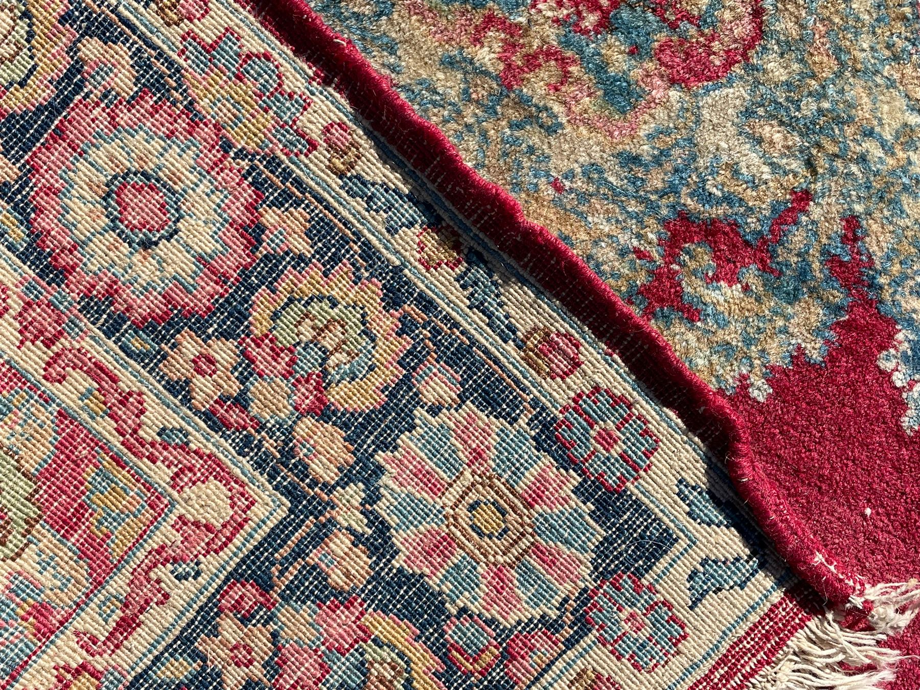 Small Persian red ground rug - Image 6 of 6