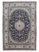 Persian Nain ivory ground rug