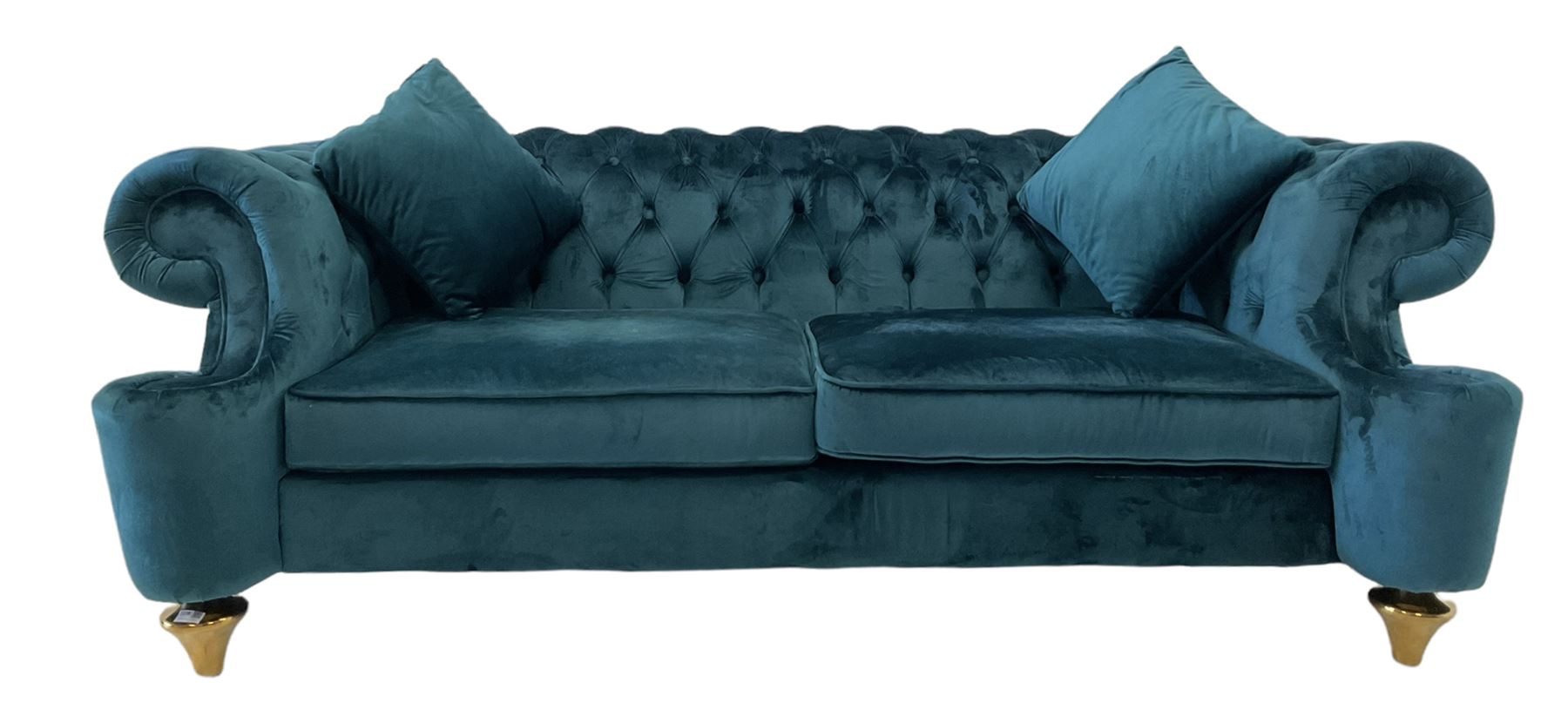 Chesterfield style two seat sofa