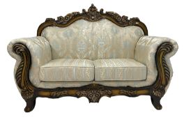 Italian Baroque design two seat sofa