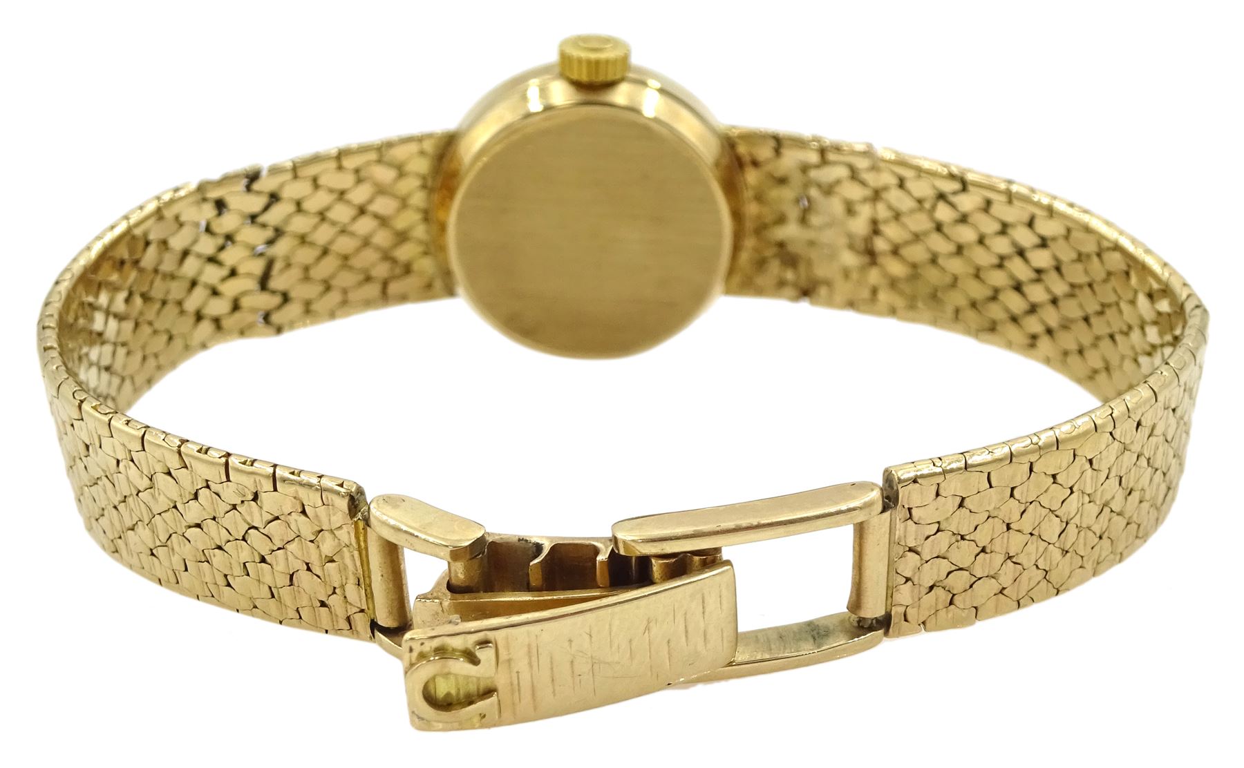 Omega 9ct gold ladies manual wind wristwatch - Image 2 of 3