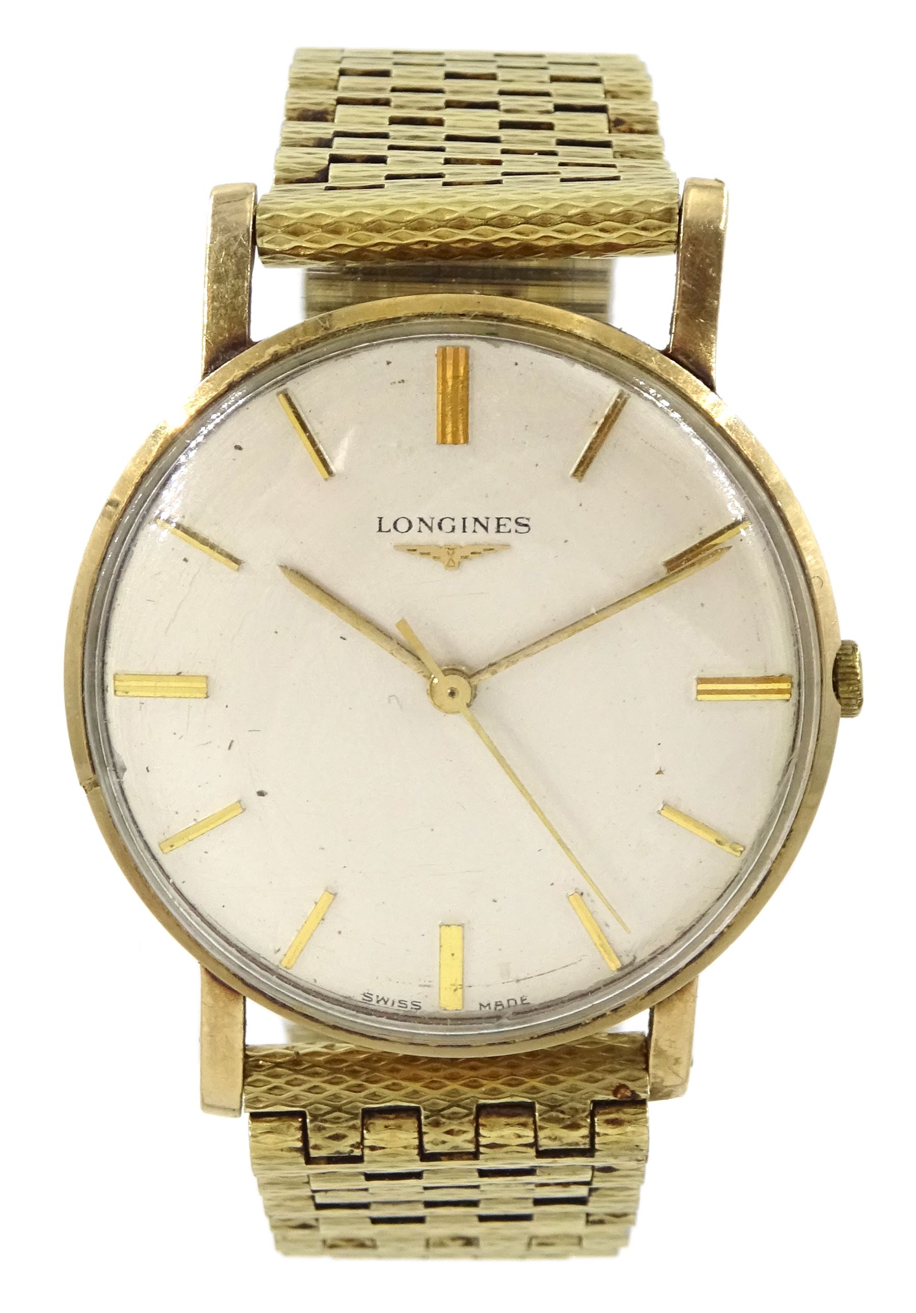 Longines gentleman's manual wind wristwatch